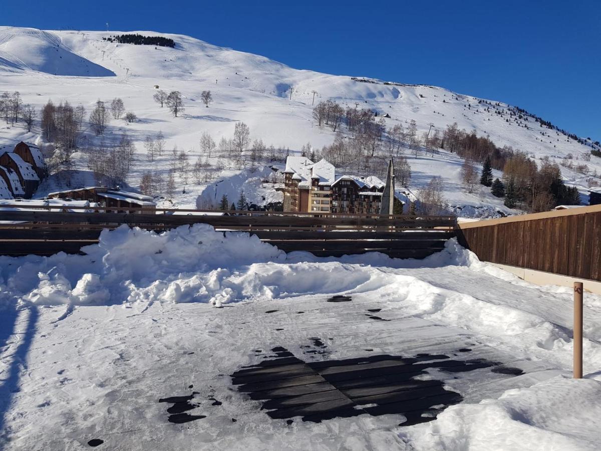 Studio Pied Des Pistes 4 Personnes レ・デュー・アルプ エクステリア 写真