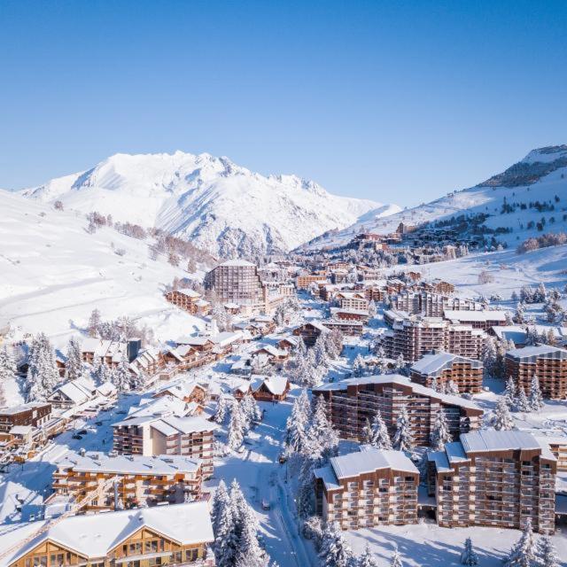 Studio Pied Des Pistes 4 Personnes レ・デュー・アルプ エクステリア 写真